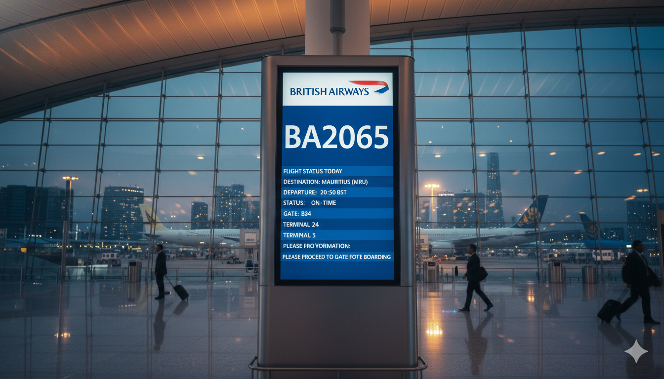 BA2065 Flight Guide: Everything You Need to Know for Your Trip