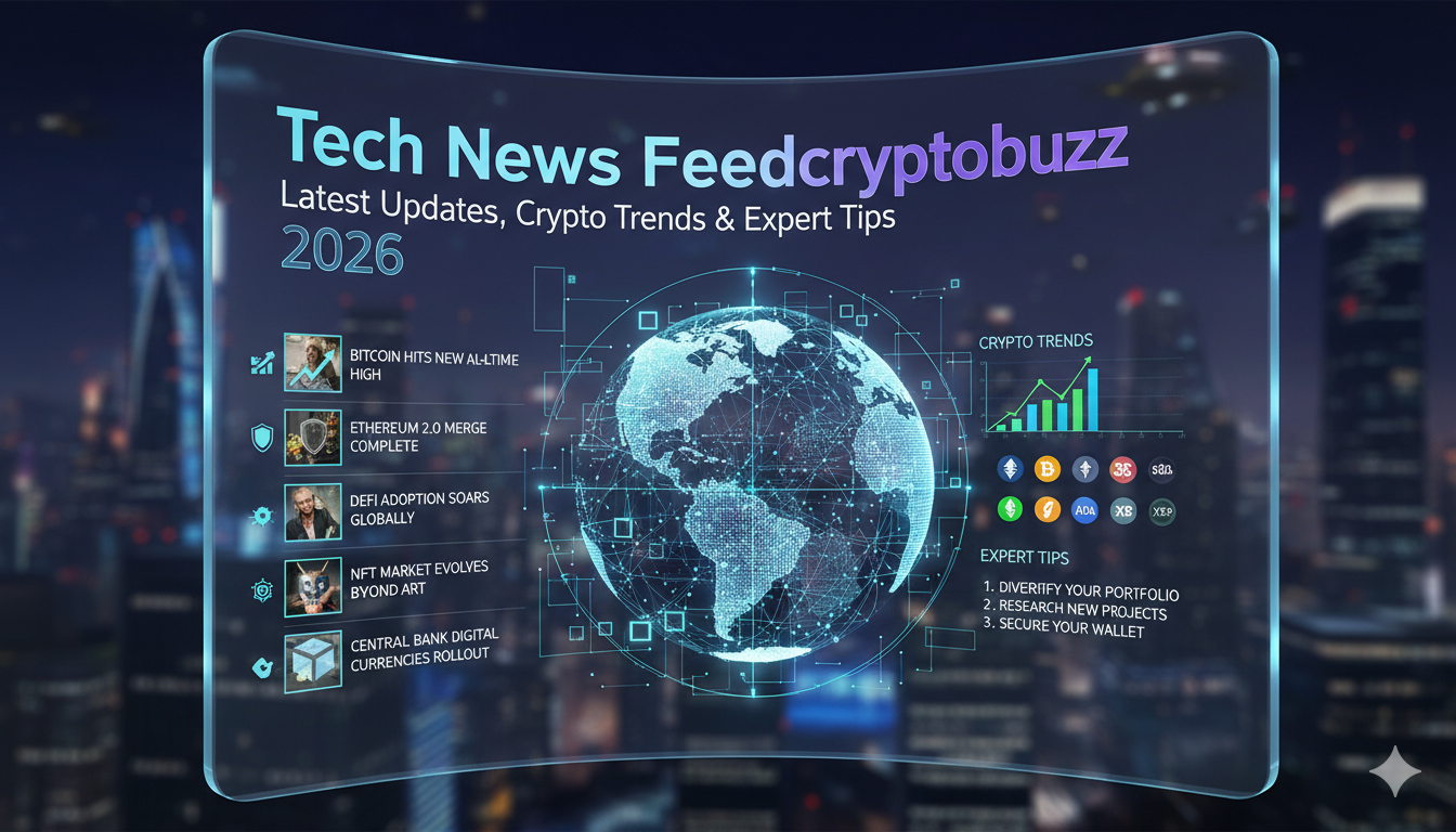 Tech News Feedcryptobuzz: Latest Updates, Crypto Trends & Expert Tips 2026