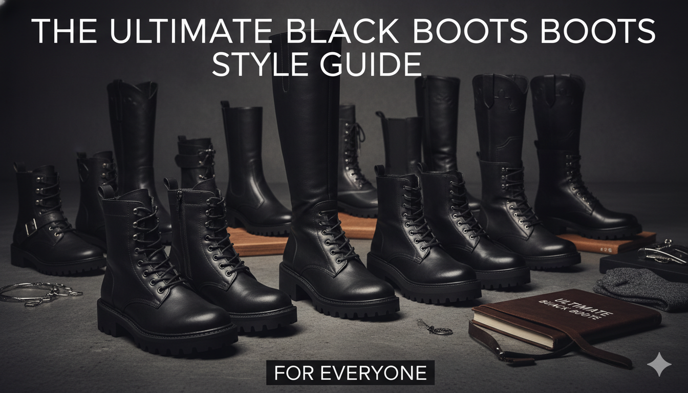Ultimate Black Boots Style Guide: The Best Pairs for Everyone
